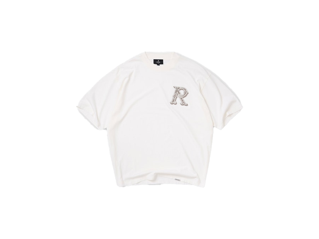 Represent Western Initial T-Shirt Flat White-Represent-pikastore.cz