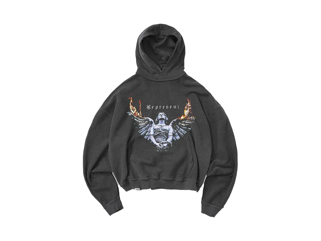 Represent Reversible Living Legacy Tour Hoodie Sun Fade Grey