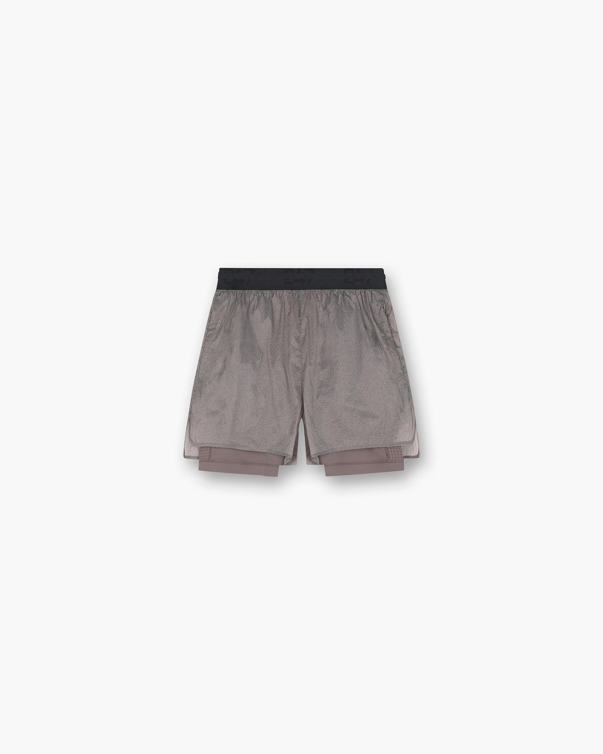 Represent 247 Contour 2-In-1 Run Shorts - Pebble