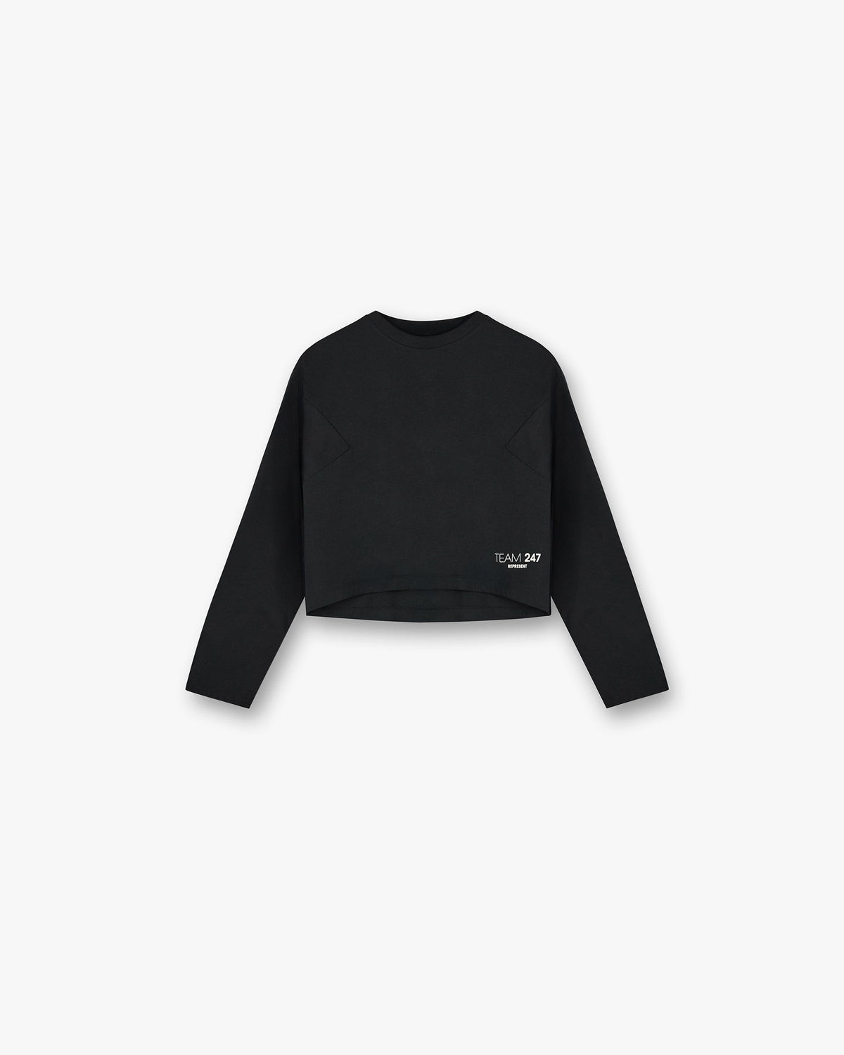 Represent 247 DNA Cropped Training T-Shirt - Black