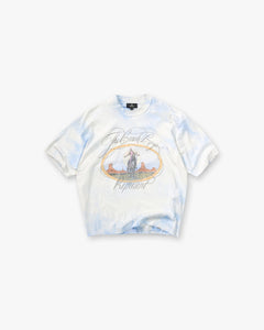 Represent x Beach Boys Script Camiseta Blue Tie Dye
