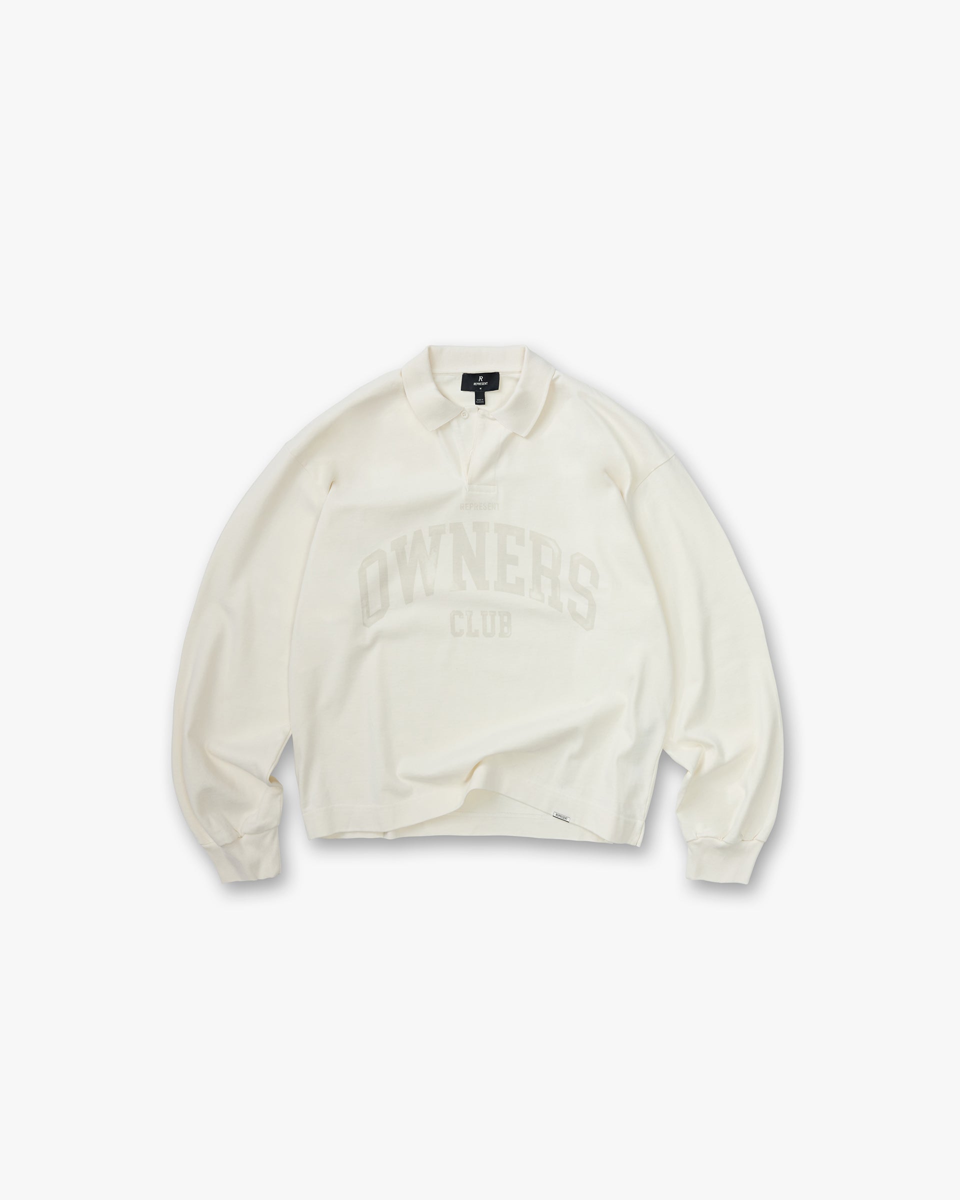 Represent Owners Club Rugby Polo Chalk
