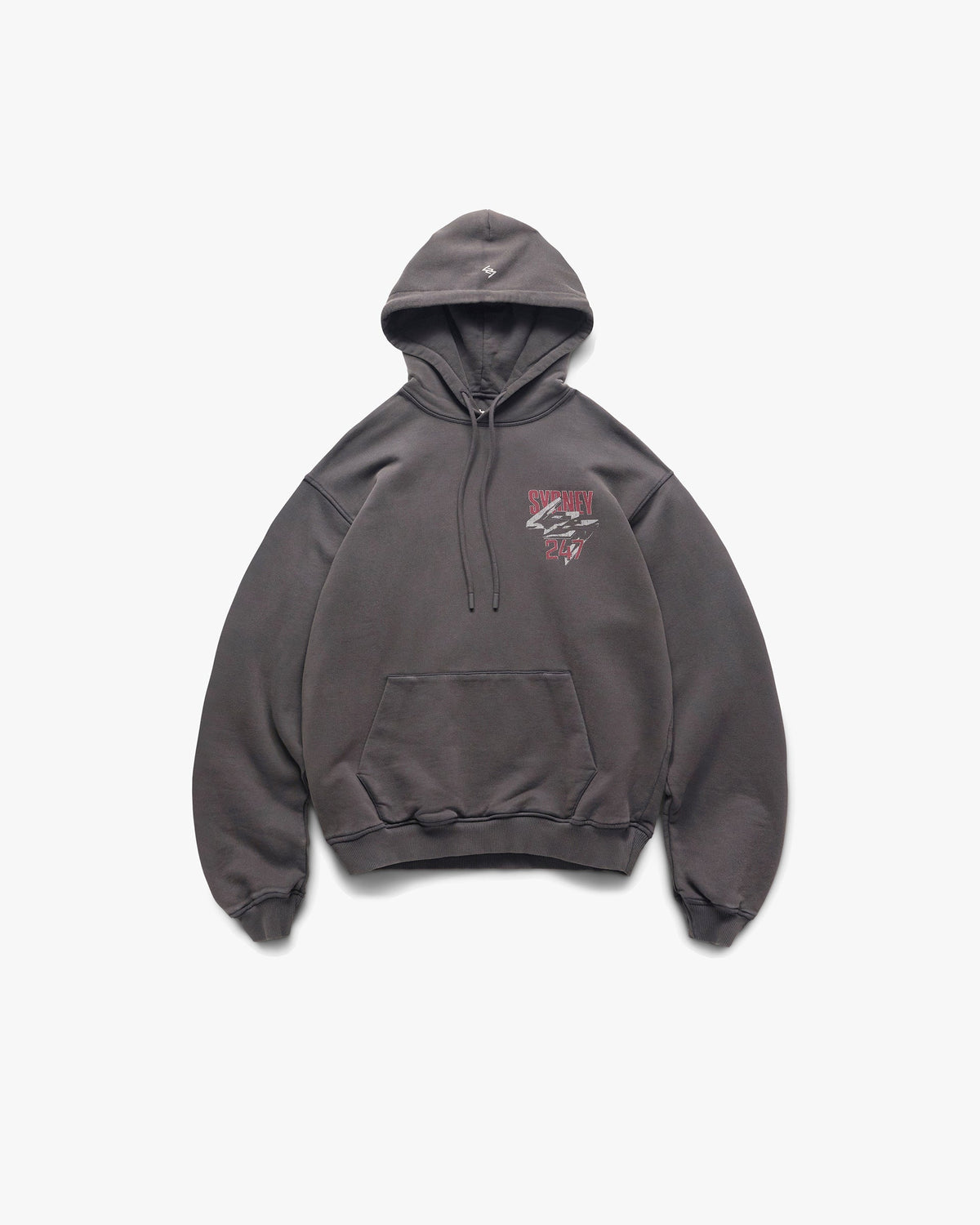 Represent 247 Sydney Hoodie Washed Grey