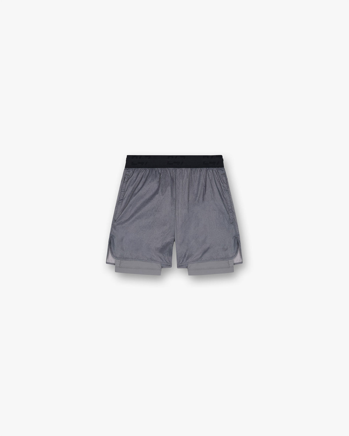 Represent 247 Contour 2-In-1 Run Shorts - Titanium