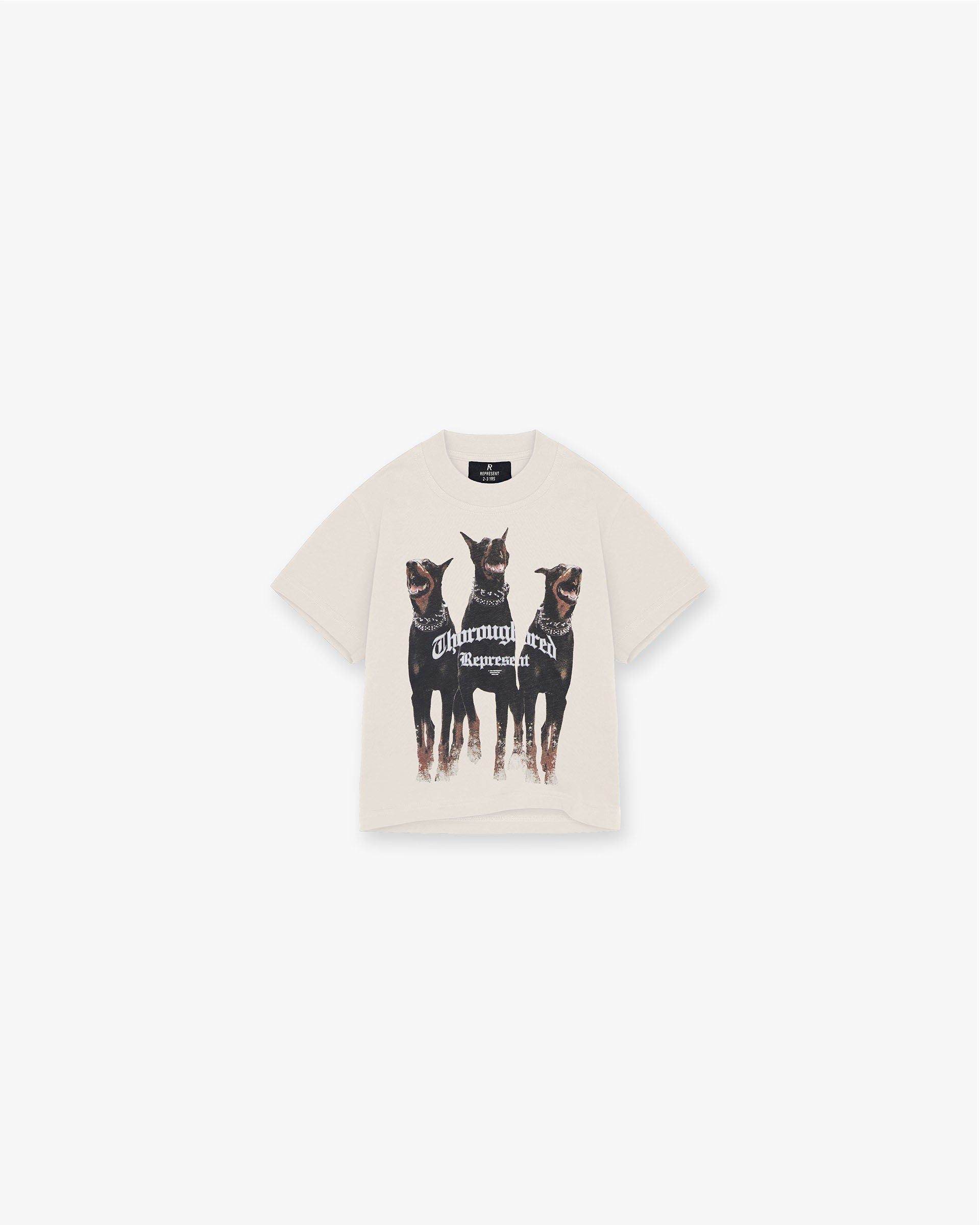 Represent Mini Thoroughbred T-Shirt Vintage White