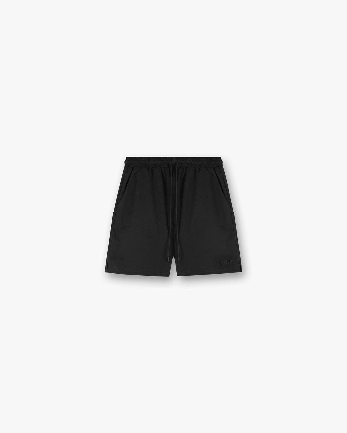 Represent Seersucker Smart Swim Short Black