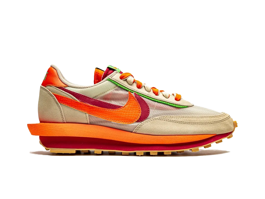 sacai x Clot x LDWaffle Net Orange Blaze-Nike-pikastore.cz