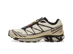 Salomon XT-6 Vanilla Ice Black Silver Cloud