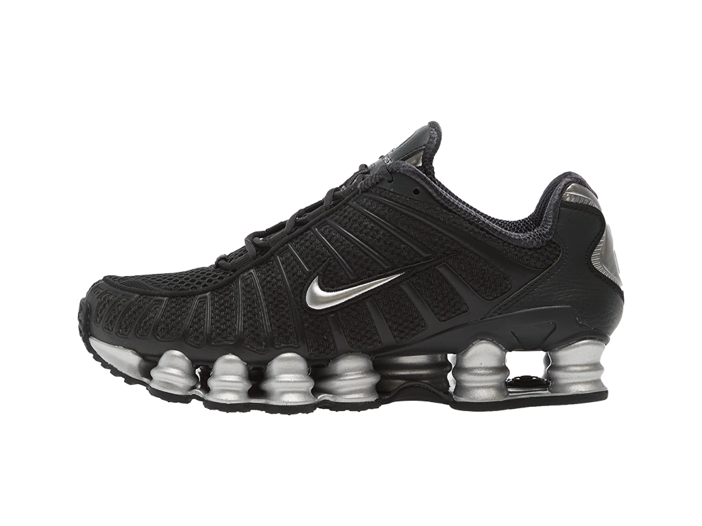 Nike Wmns Shox TL Off Noir Metallic Silver – tenisky, stříbrná
